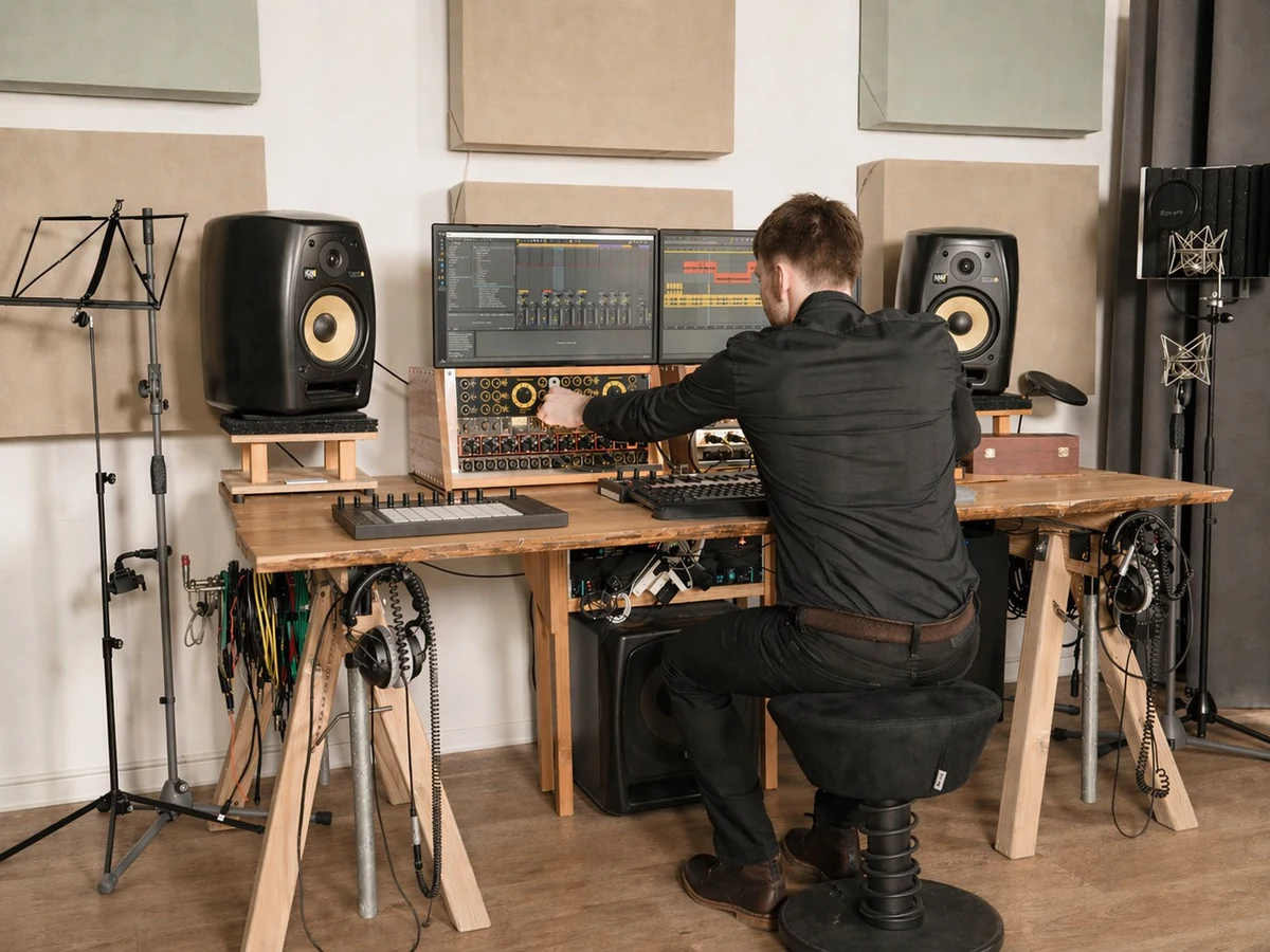Studioequipment Regieraum